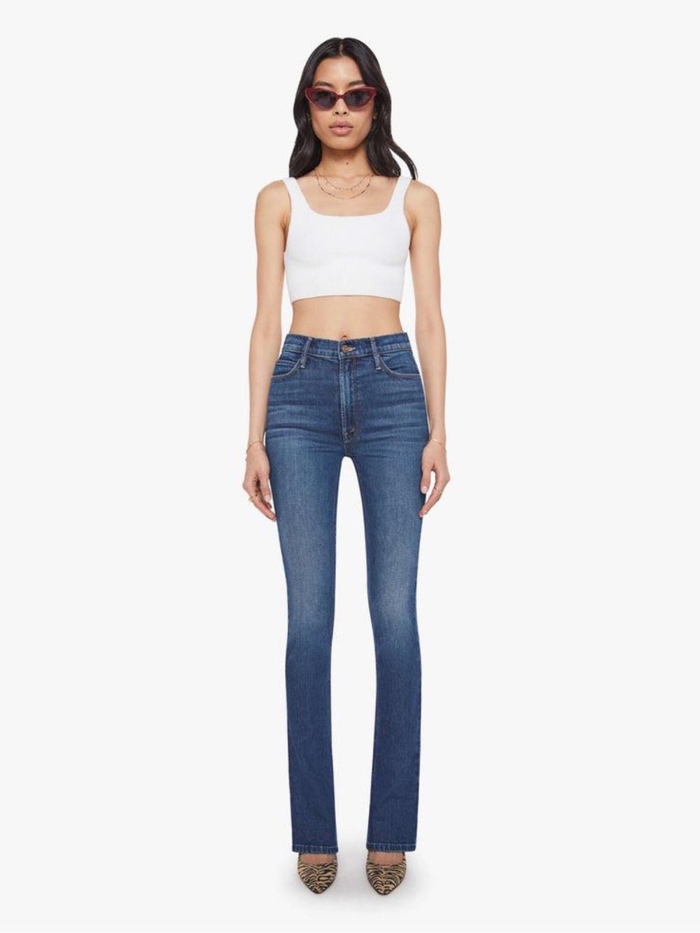 Mother - High Waisted Runway Jeans - Size 28 - Start Your Engines - 30” inseam - Picture 12 of 12